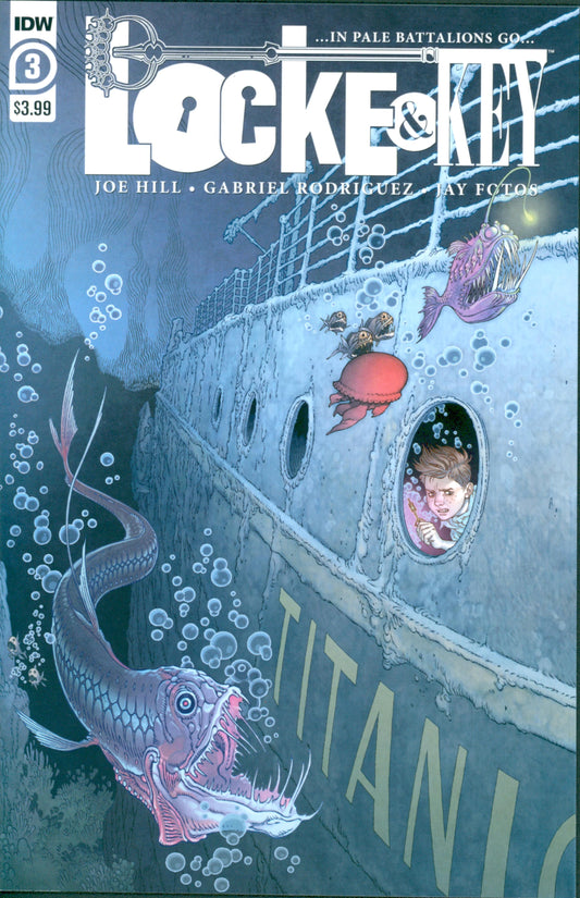 Locke & Key In Pale Battalions Go #3 (Of 3)
