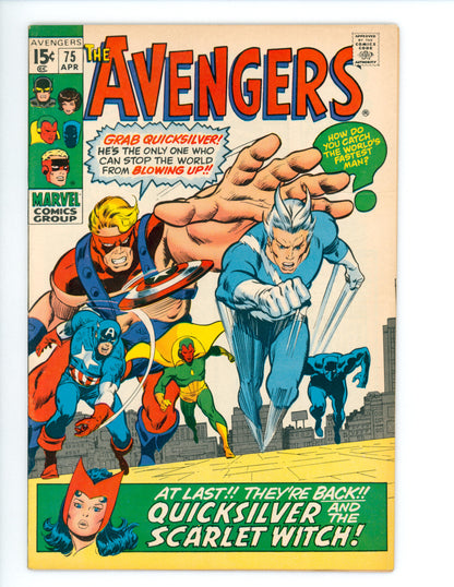 Avengers #75 FN