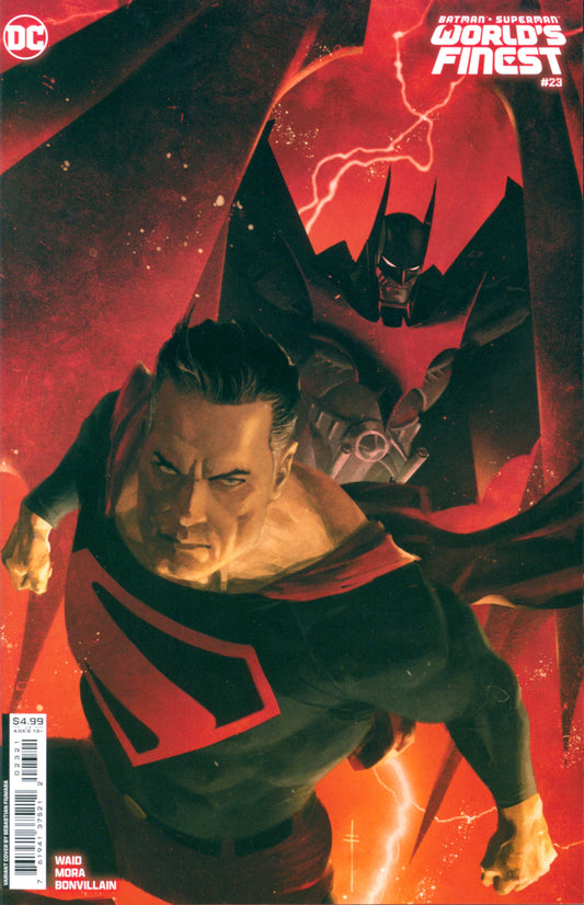 Batman Superman Worlds Finest #23 Cover B Sebastian Fiumara Card Stock Variant
