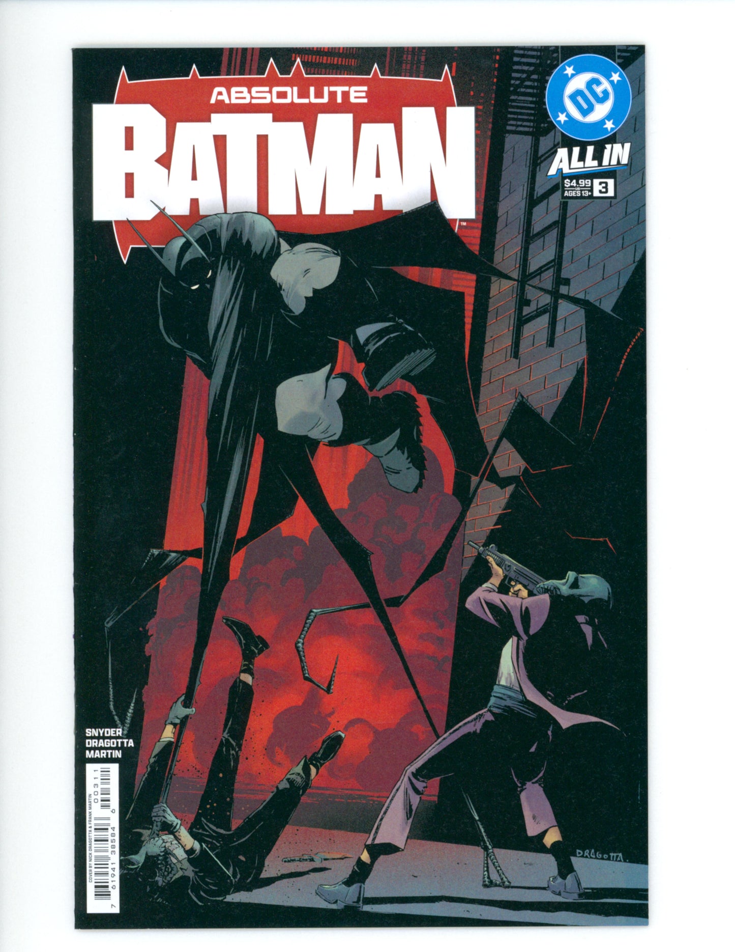 Absolute Batman #3 Cover A Nick Dragotta