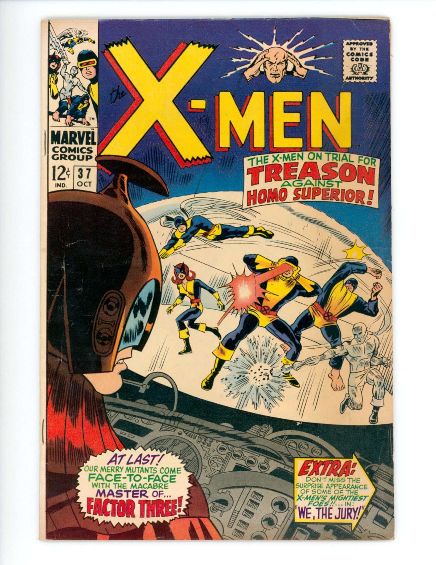 X-Men #37  FN-  1st App. of the Mutant-Master