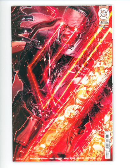 DC All In Special #1 Cover E 1:25 John Giang Wraparound Card Stock Variant NM