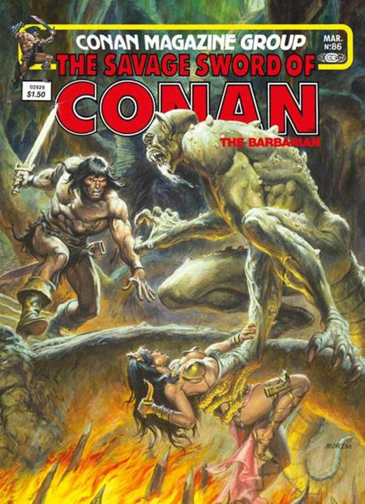 Savage Sword Of Conan The Original Comics Omnibus Hardcover Volume 06 Regular Edition Earl Norem (Mature)