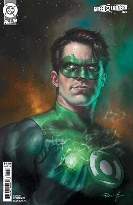 Green Lantern #22 Cover B Lucio Parrillo Card Stock Variant NM