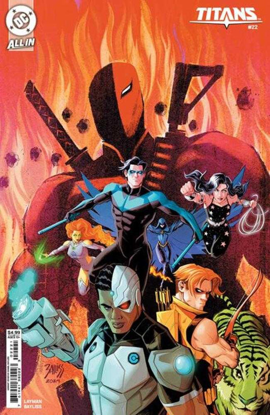 Titans #22 Cover C Daniel Bayliss Card Stock Variant NM