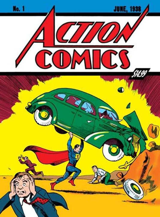 Superman Day 2025 Action Comics #1 Golden Age Sized Facsimile Edition Cover C Joe Shuster Foil Variant