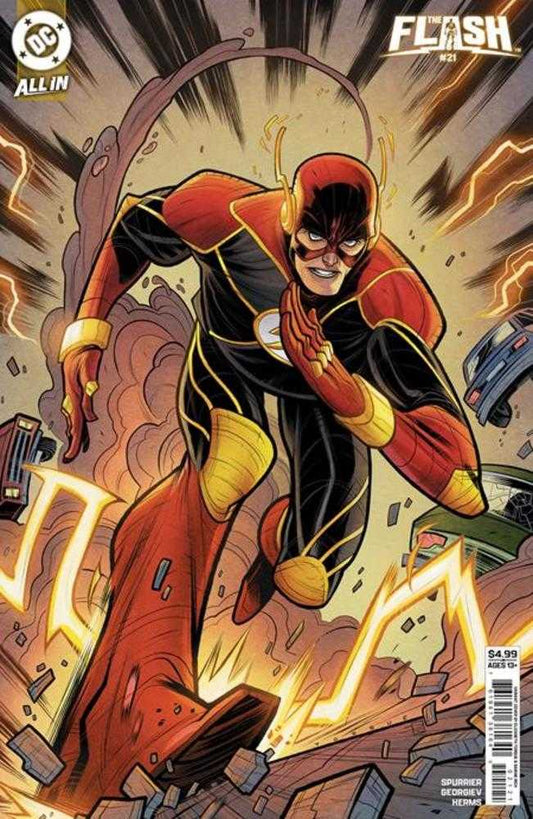 Flash #21 Cover C Elizabeth Torque Card Stock Variant NM