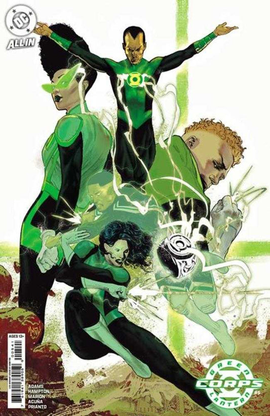Green Lantern Corps #5 Cover D 1 in 25 Montos Card Stock Variant