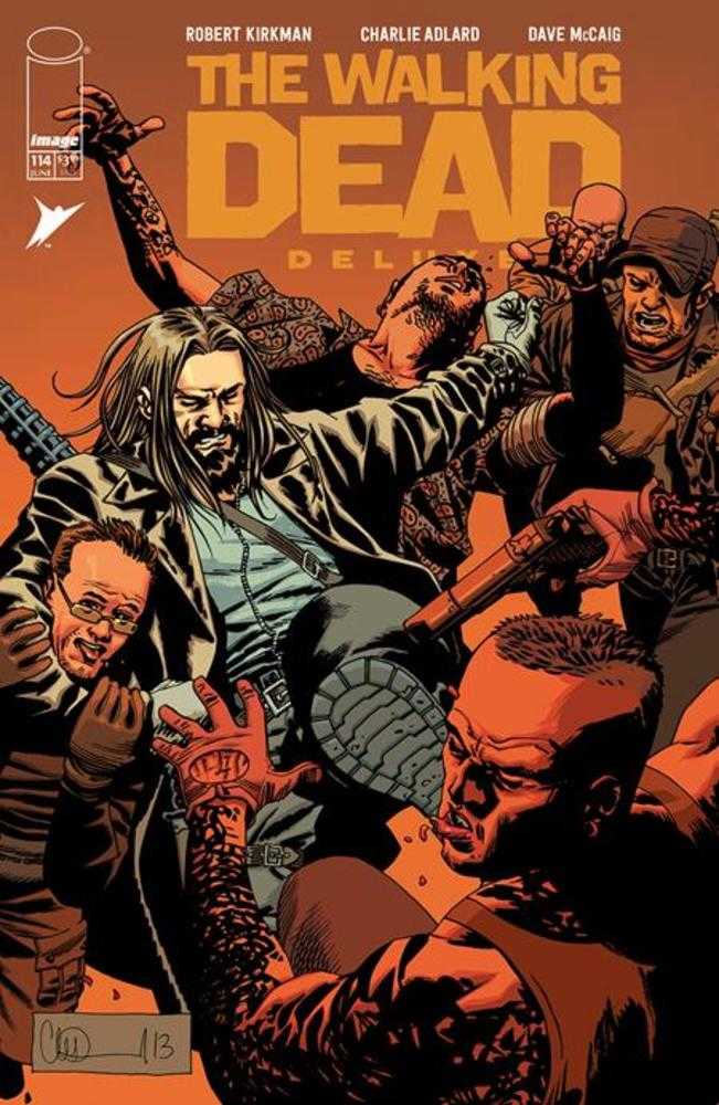 Walking Dead Deluxe #114 Cover B Charlie Adlard & Dave Mccaig Variant (Mature) NM