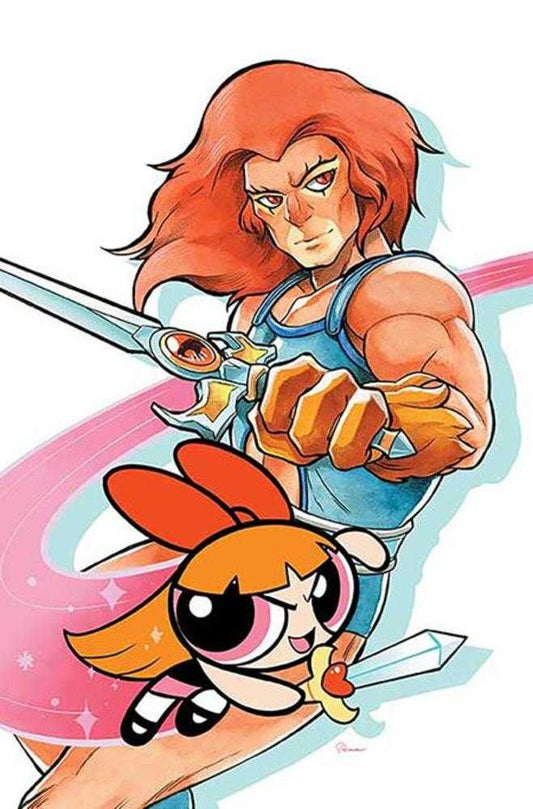 Thundercats Powerpuff Girls #1 Cover J Inc 1:15 Saowee Full Art Variant