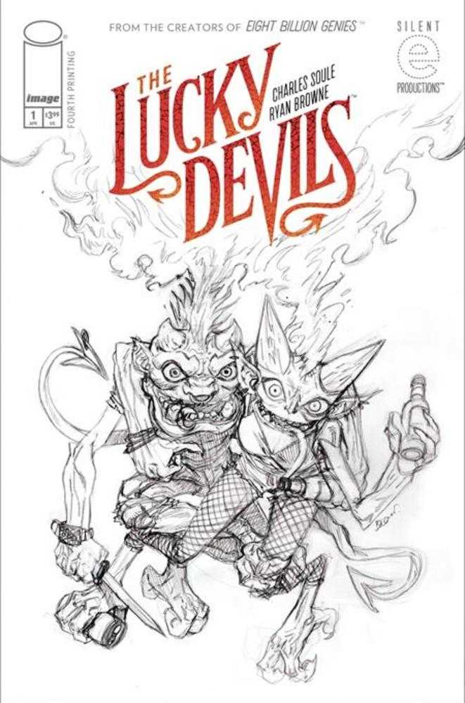 Lucky Devils #1 (Of 9) 4TH Printing Cover A Ryan Browne (Mature)  VF
