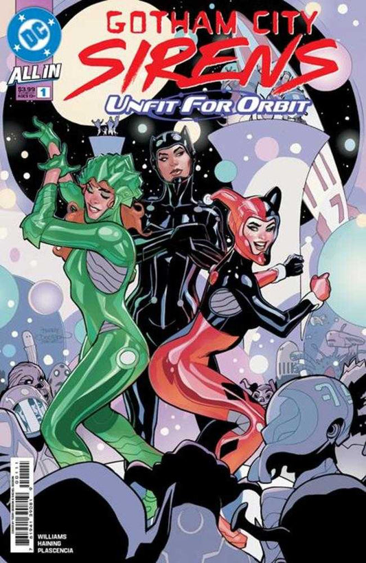 Gotham City Sirens Unfit For Orbit #1 (Of 5) Cover A Terry Dodson & Rachel Dodson NM