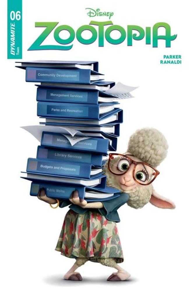 Zootopia #6 Cover E Movie Characters Variant