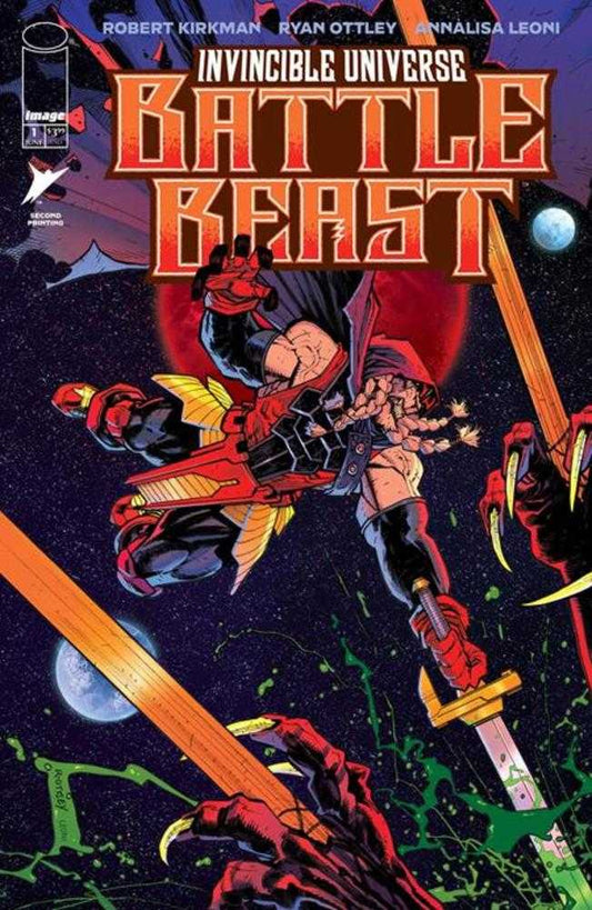 Invincible Universe Battle Beast #1 2nd Print Cover A Ryan Ottley NM