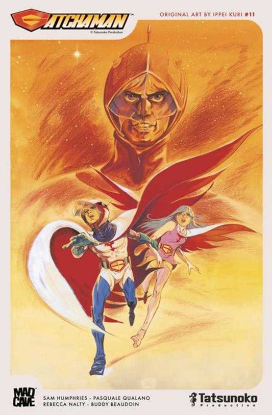 Gatchaman #11 Cover B Ippei Kuri Classic Tasunoko Art Theme Variant