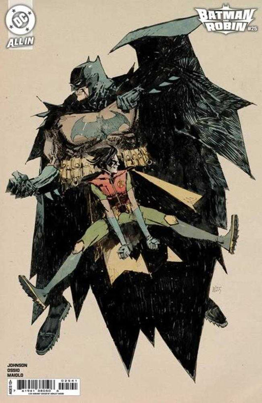 Batman And Robin #25 Cover G 1 in 25 Ashley Wood Card Stock Variant