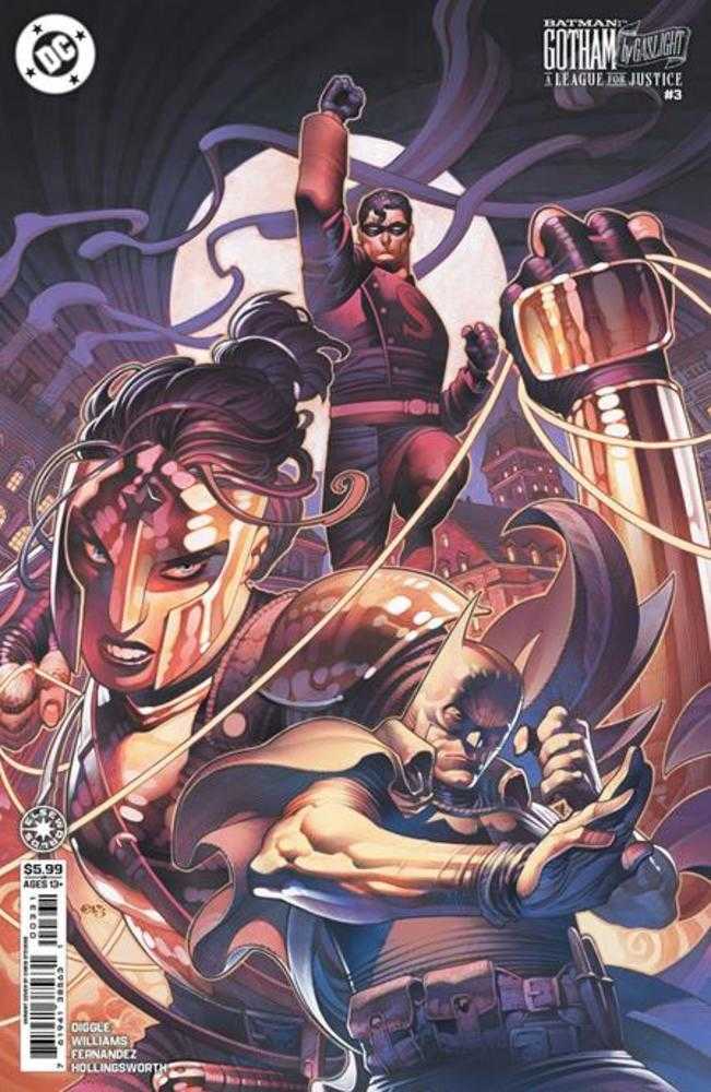Batman Gotham By Gaslight A League For Justice #3 (Of 6) Cover C Chris Stevens Card Stock Variant