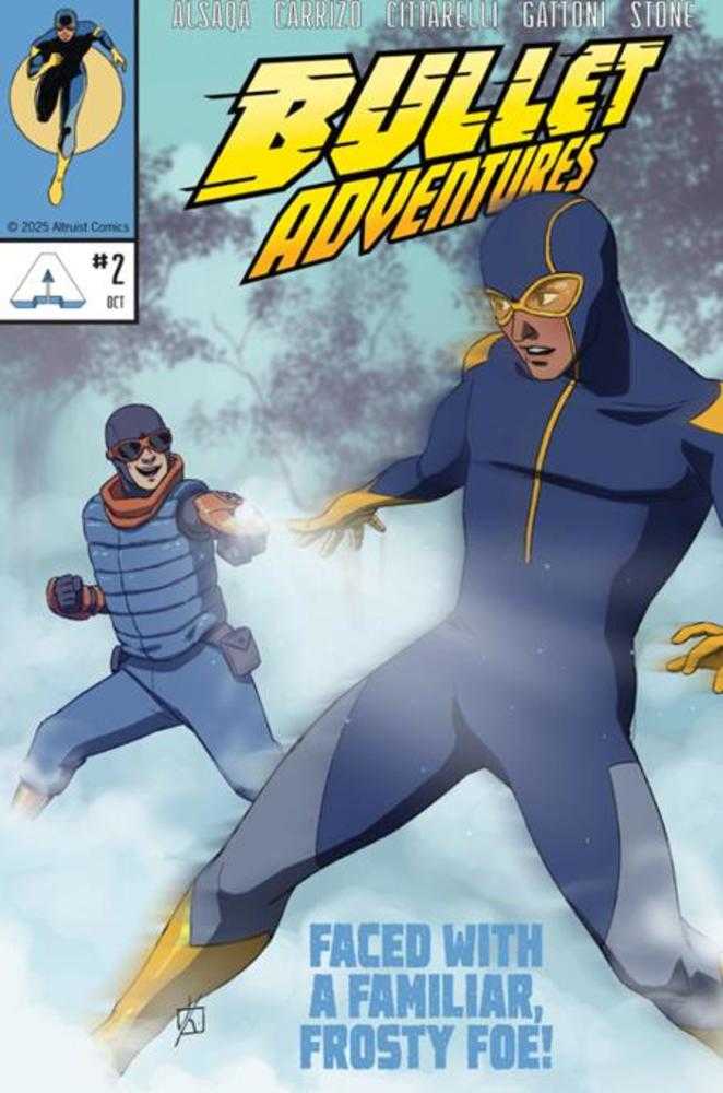 Bullet Adventures #2 Cover B Lara Kane Silver Age Variant