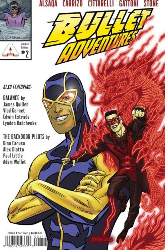 Bullet Adventures #2 Cover C Scott Kolins Unlock Variant