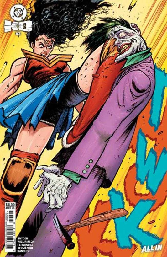 DC K.O. #2 (Of 5) Cover B Daniel Warren Johnson Card Stock Variant