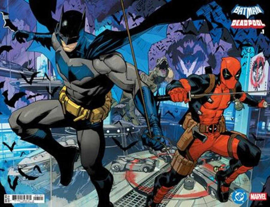 Batman Deadpool #1 (One Shot) Cover B Dan Mora Batman Deadpool Wraparound Card Stock Variant