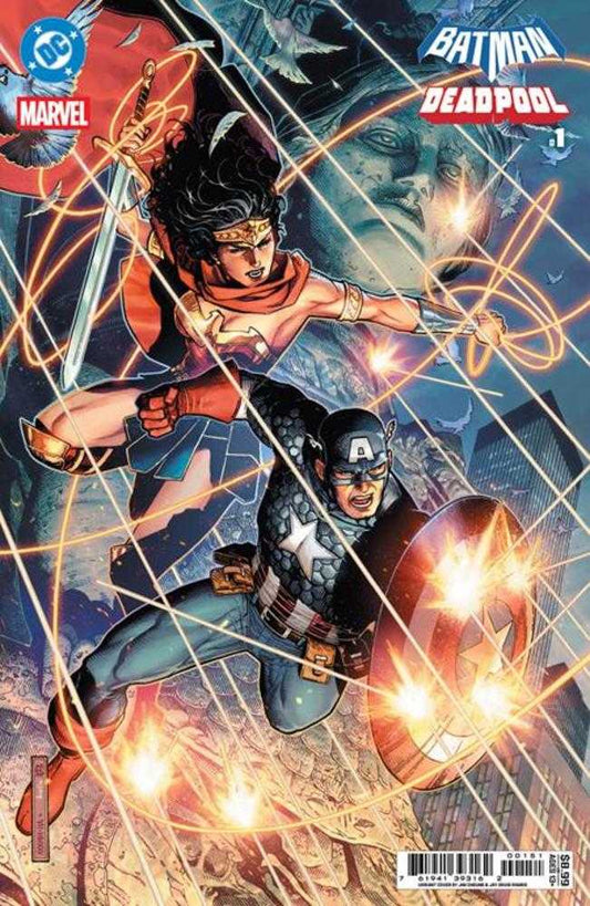 Batman Deadpool #1 (One Shot) Cover E Jim Cheung Wonder Woman Captain America Card Stock Variant