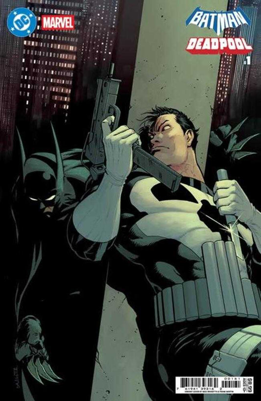 Batman Deadpool #1 (One Shot) Cover G Nick Dragotta Batman Punisher Card Stock Variant