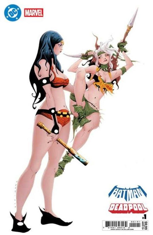 Batman Deadpool #1 (One Shot) Cover J Jae Lee Big Barda Savage Land Rogue Card Stock Variant