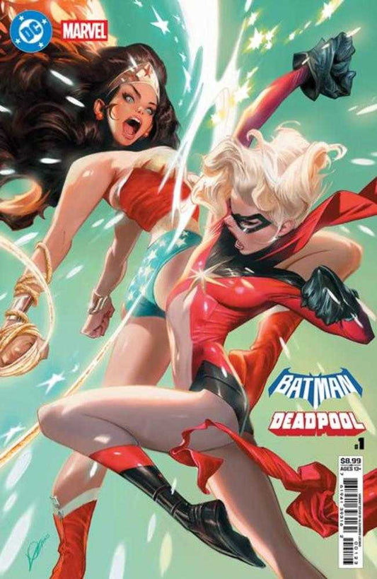 Batman Deadpool #1 (One Shot) Cover L Alexander Lozano Wonder Woman Ms Marvel Card Stock Variant