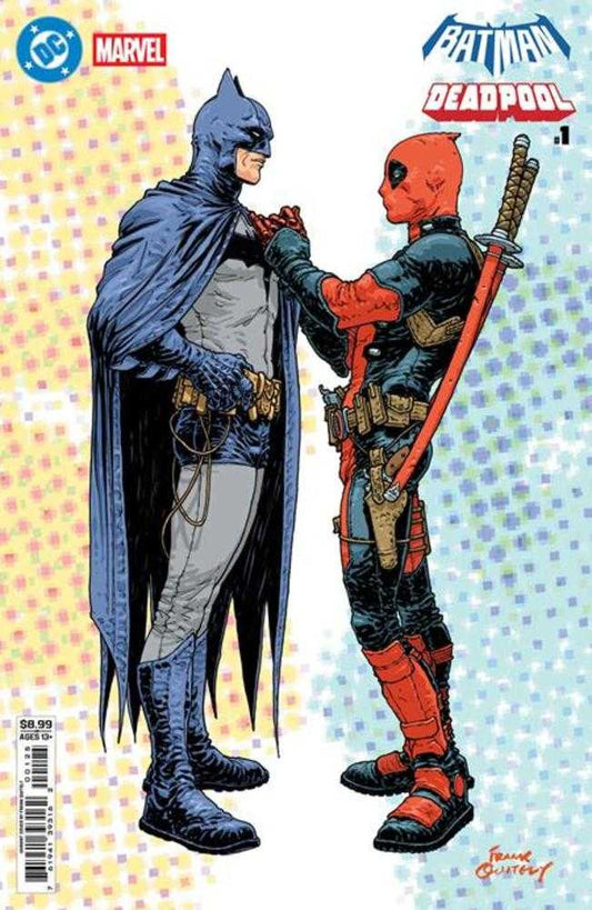 Batman Deadpool #1 (One Shot) Cover N Frank Quitely Batman Deadpool Card Stock Variant