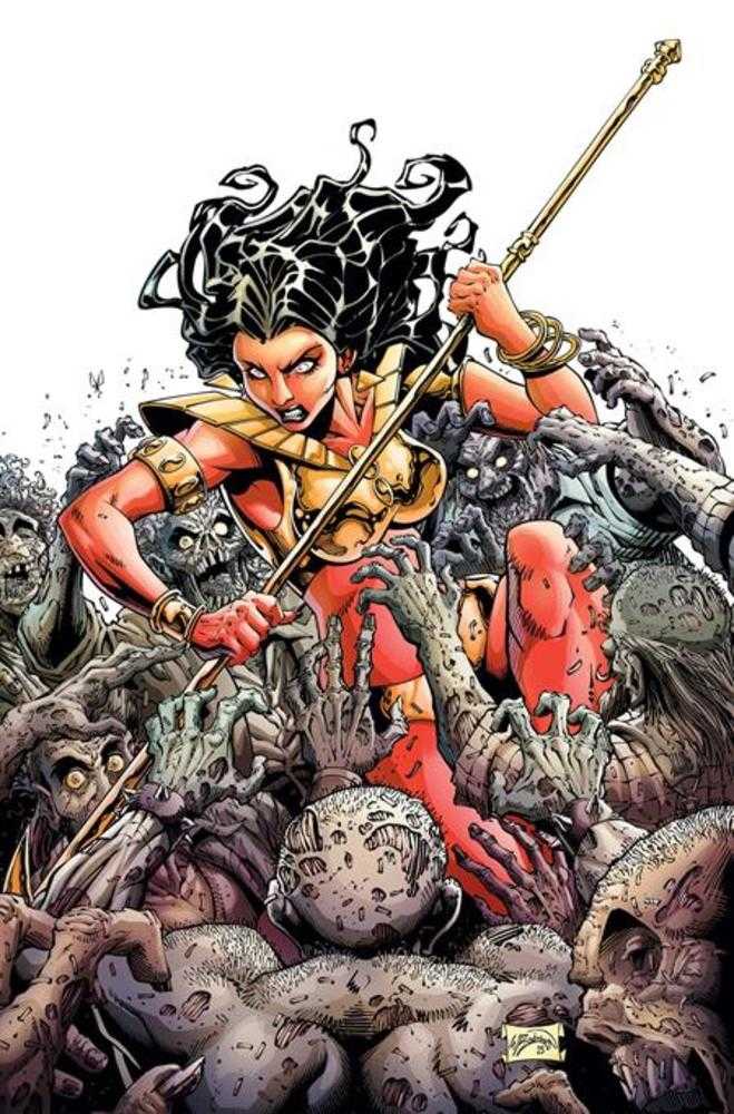 Dienamite Blood Red #2 Cover E 1 in 10 Will Robson Full Art Variant