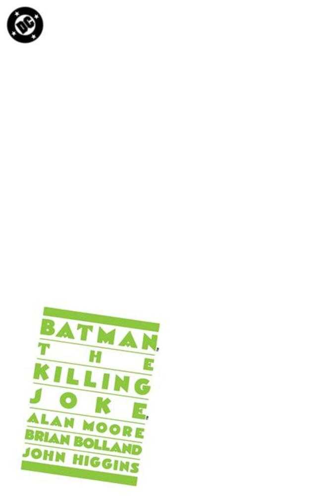 Batman The Killing Joke #1 Facsimile Edition Cover C Blank Card Stock Variant