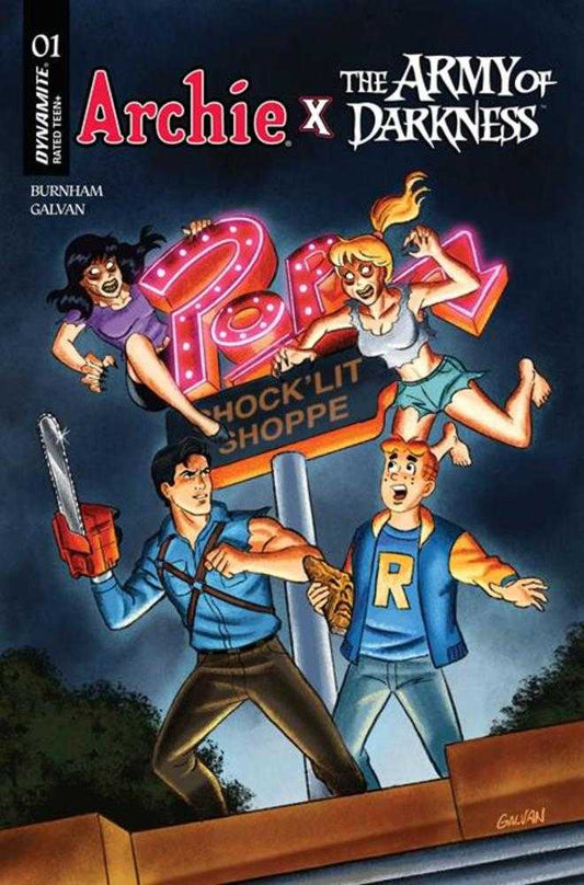 Archie X Army Of Darkness #1 Cover B Bill Galvan Variant