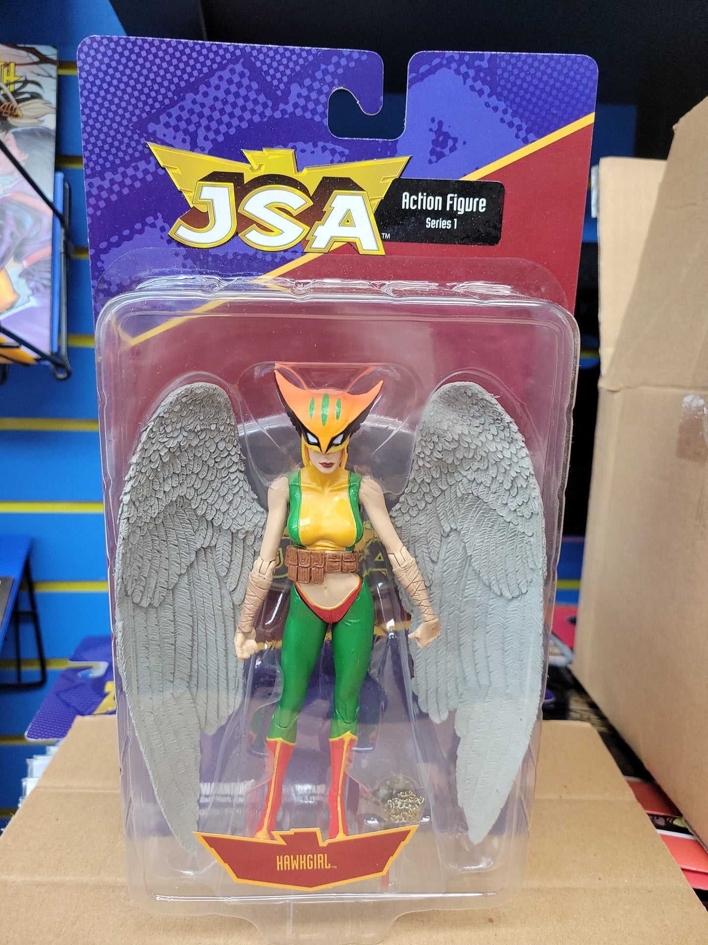 JSA Series 1 Hawkgirl Action Figure