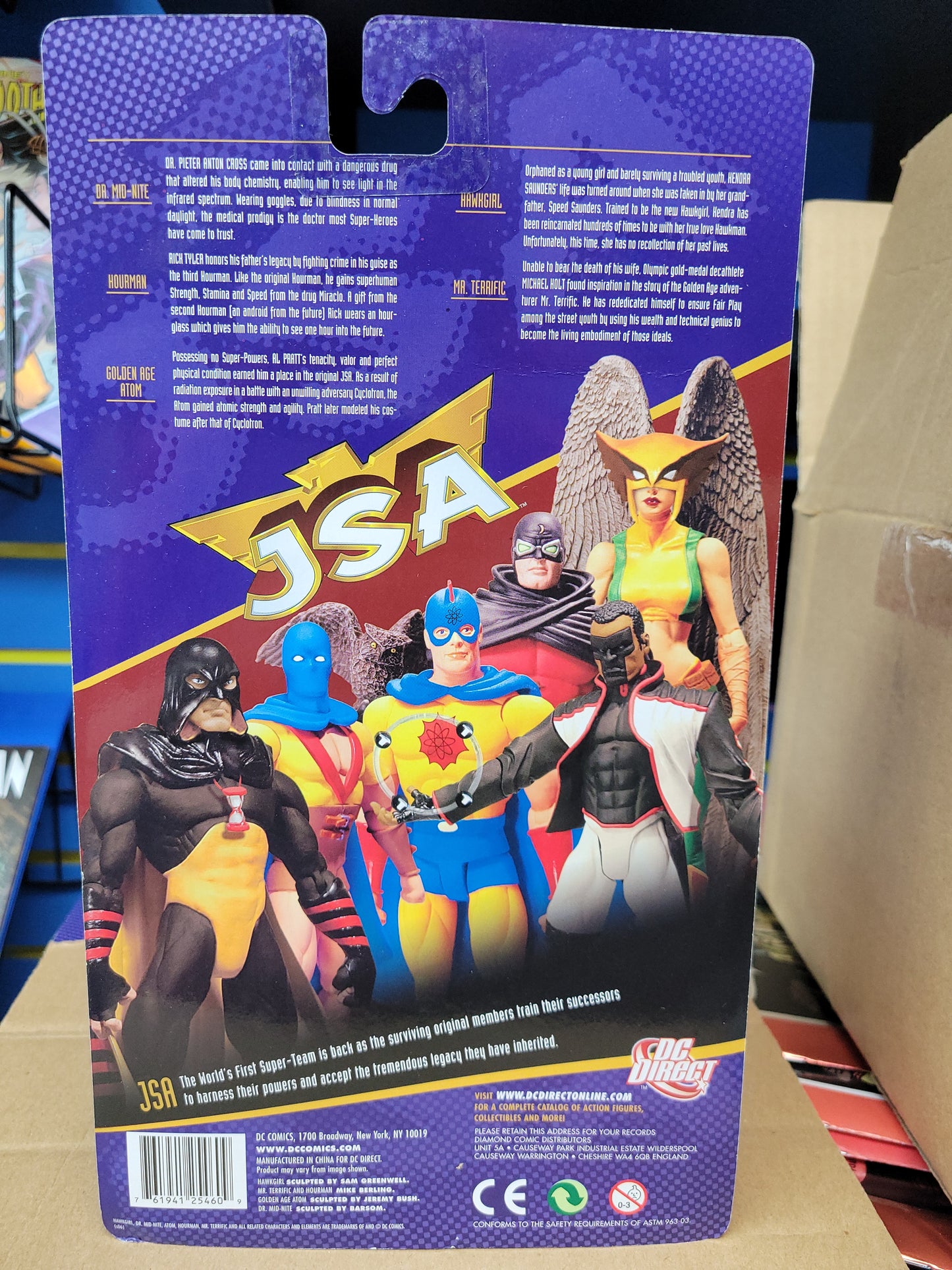 JSA Series 1 Hawkgirl Action Figure
