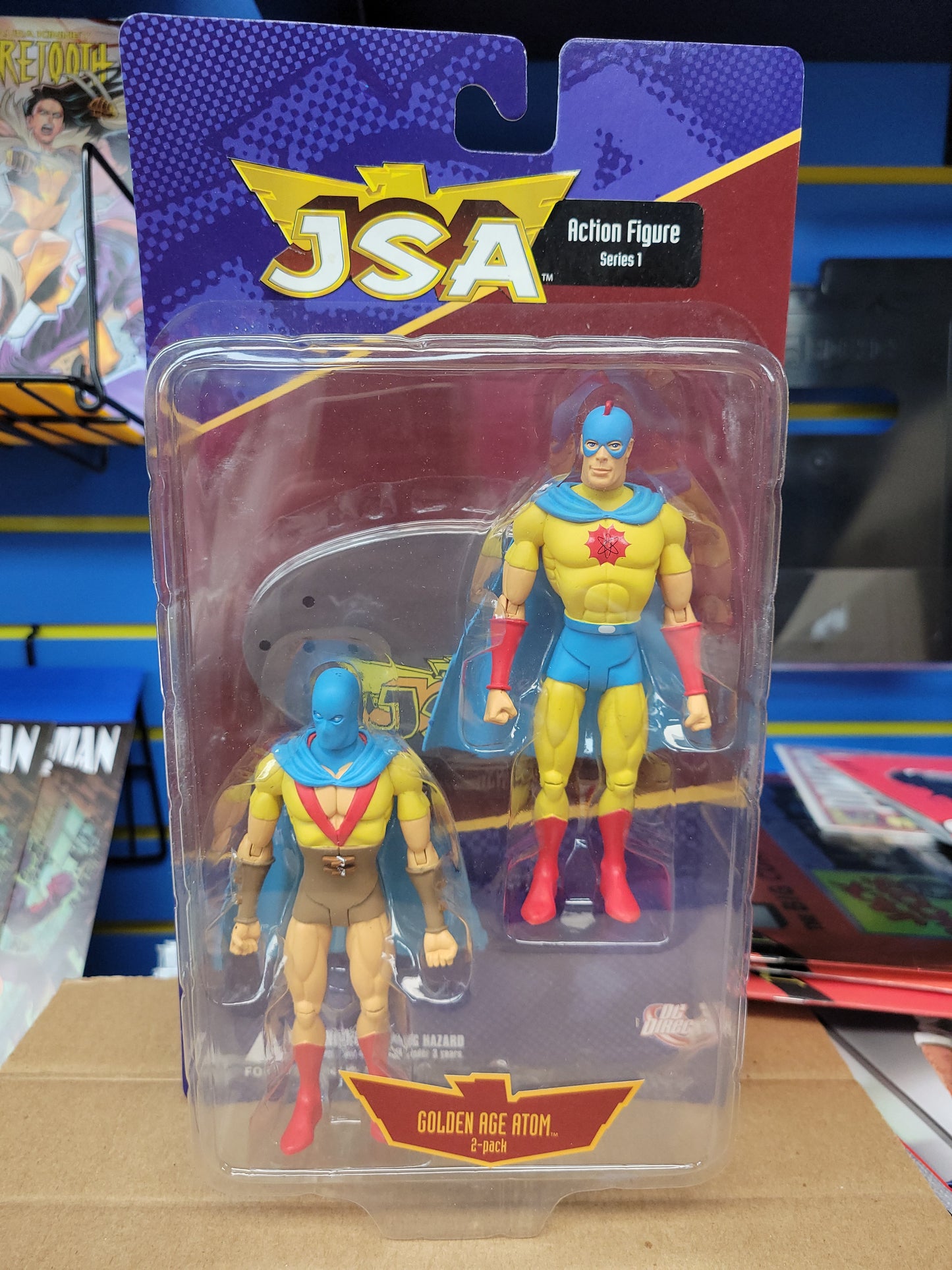 JSA Series 1 Golden Age Atom 2-Pack Action Figure
