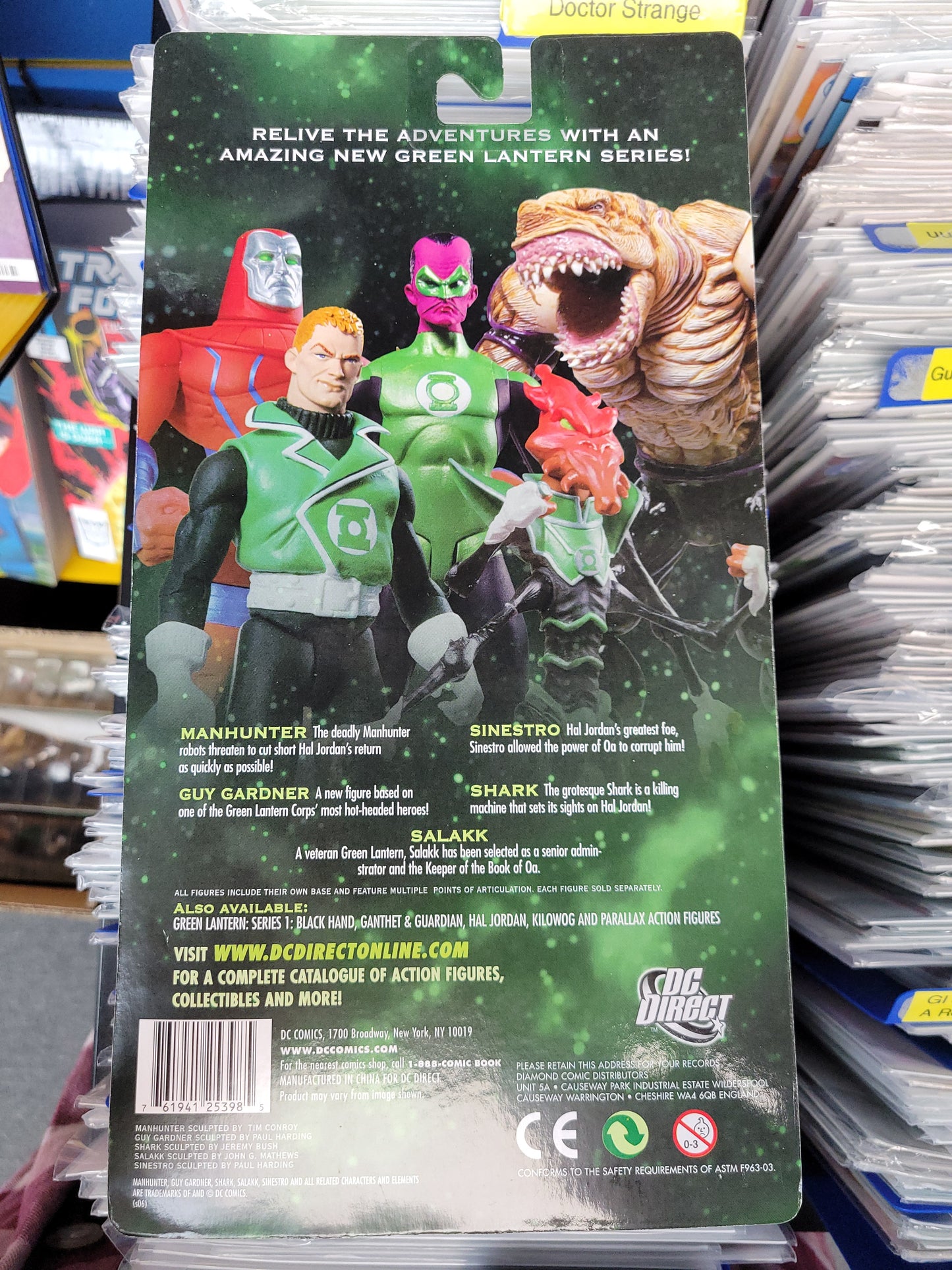 DC Direct Green Lantern Series 2 Salakk Action Figure