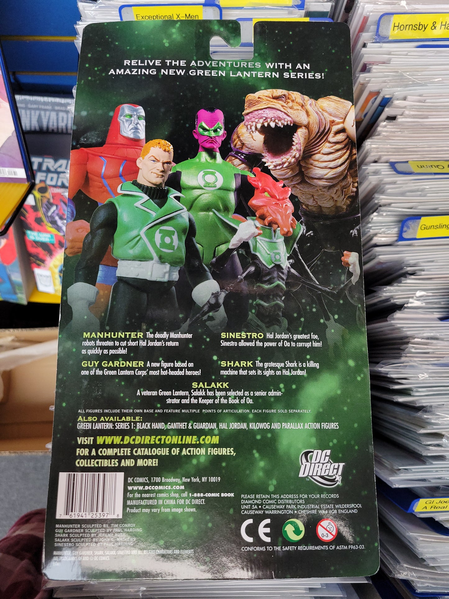 DC Direct Green Lantern Series 2 Shark Action Figure