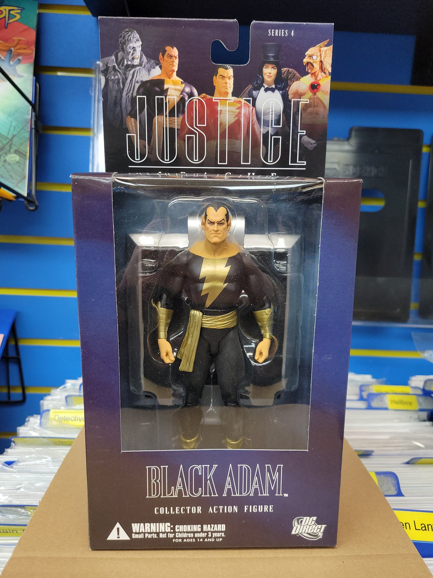 DC Direct Justice League Series 4 Black Adam Action Figure