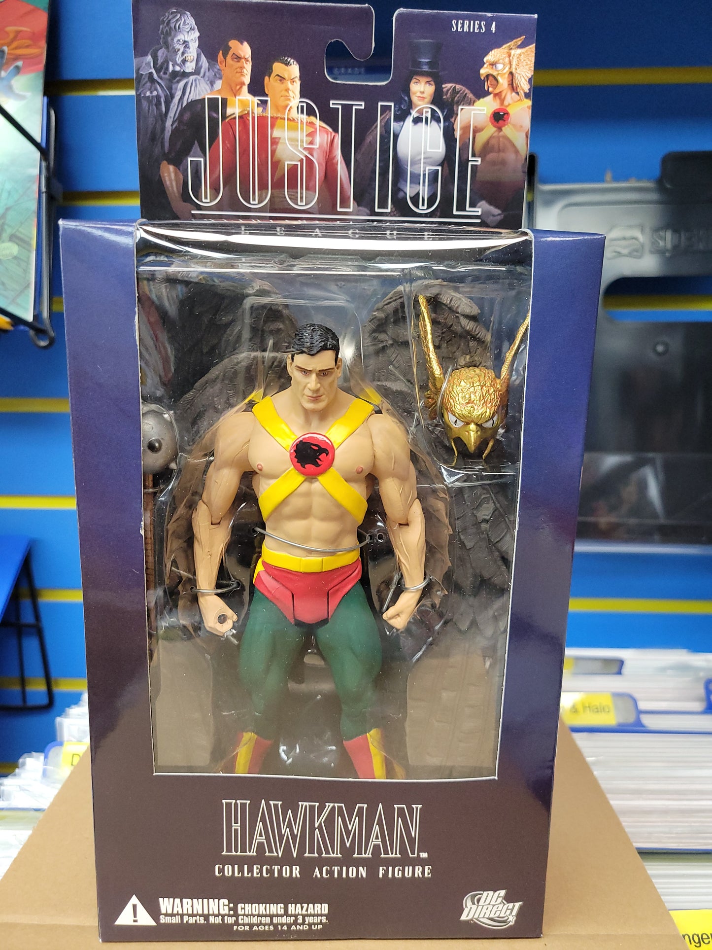 DC Direct Justice League Series 4 Hawkman Action Figure