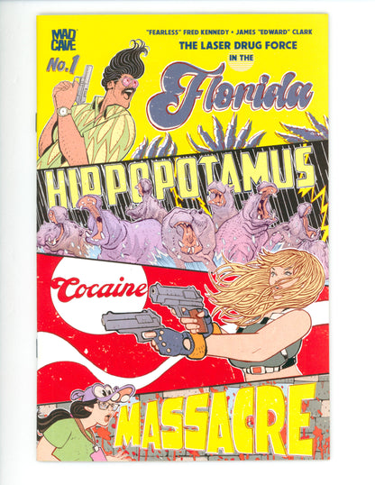 Florida Hippopotamus Cocaine Massacre #1 (Of 4) Cover A James Edward Clark (Mature)