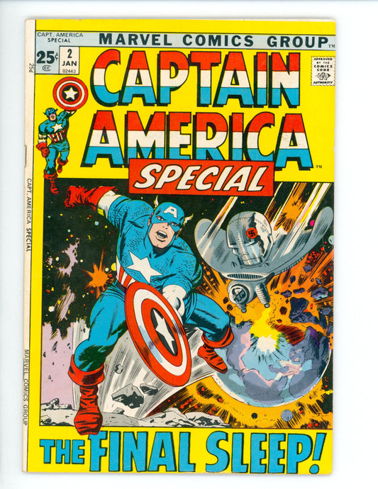 Captain America Annual #2 VF/FN