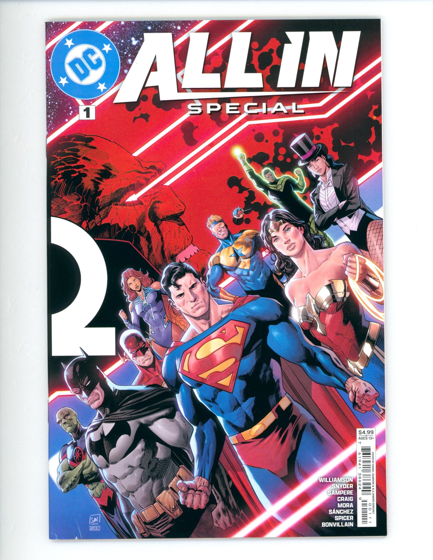 DC All In Special #1 (One Shot) Cover A Daniel Sampere Wraparound  FN