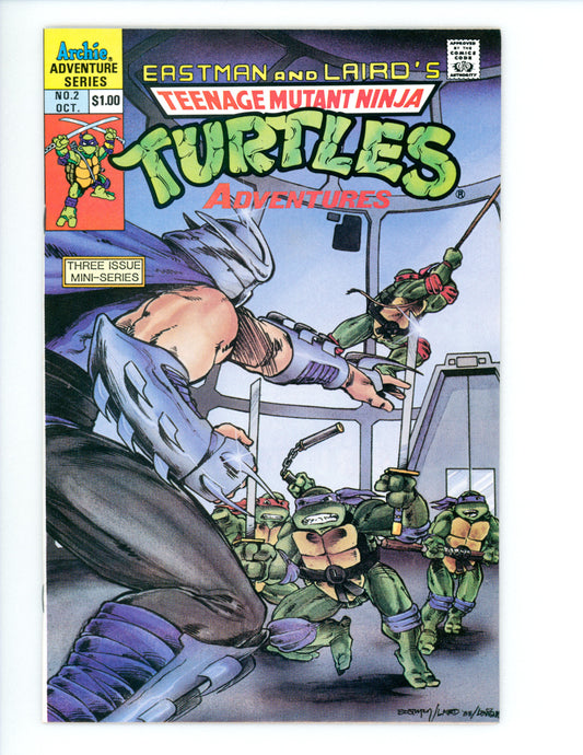 Teenage Mutant Ninja Turtles Adventures #2 FN+