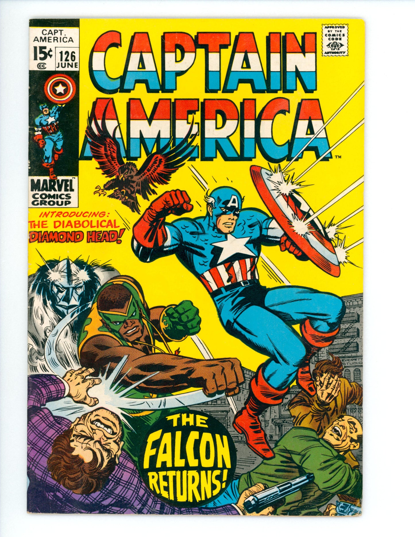 Captain America #126 FN-