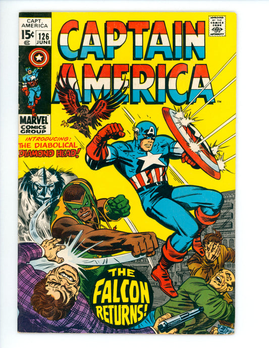 Captain America #126 FN-
