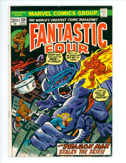 Fantastic Four #134 FN/VF