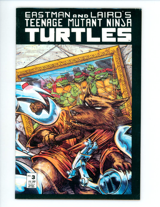 Teenage Mutant Ninja Turtles #3 2nd Print VG/FN