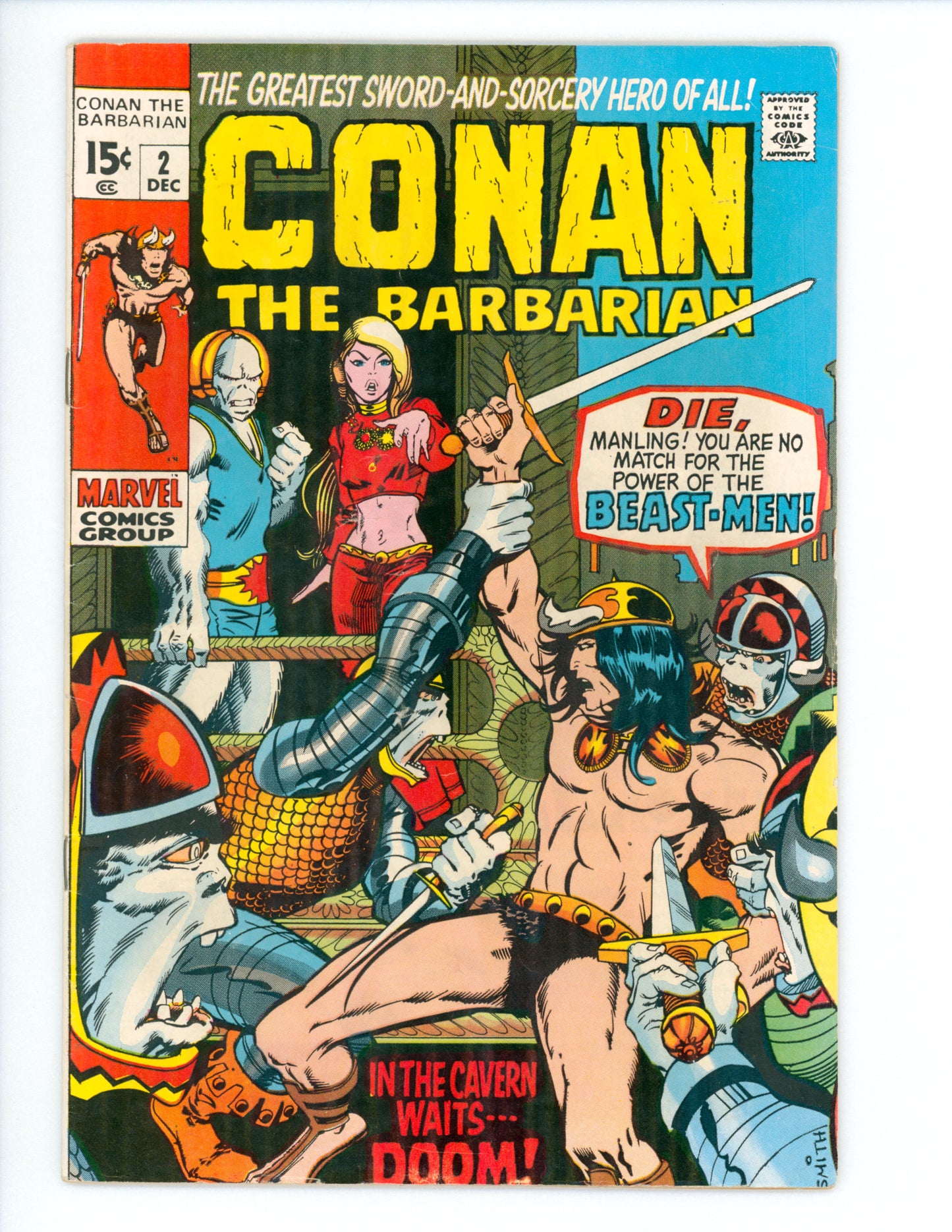 Conan the Barbarian #2  VG+