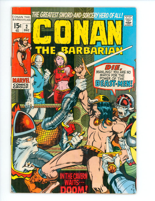 Conan the Barbarian #2  VG+